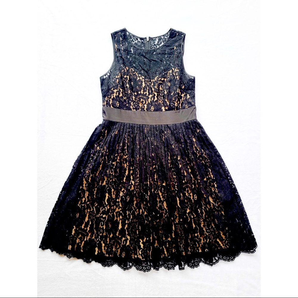 Black Lace Cocktail Dress